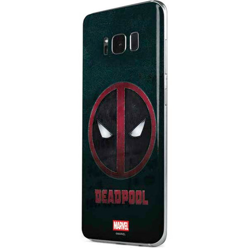Marvel Deadpool Legacy Deadpool Logo Galaxy S8 Plus Skin